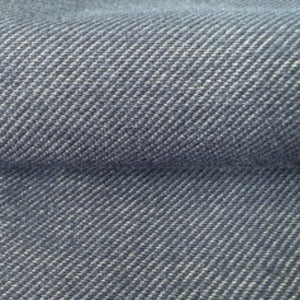Non-fading knitted denim